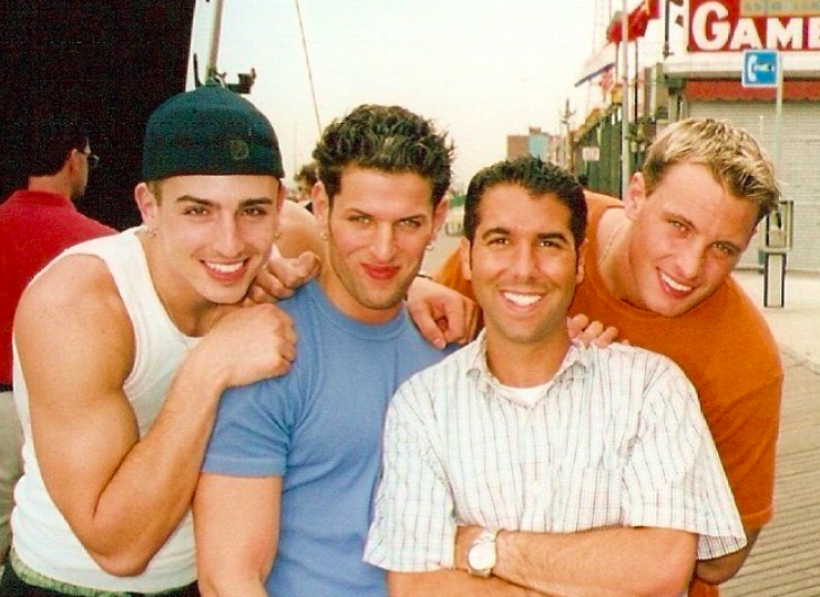 LFO in the 90s (Lima is 2nd from l)