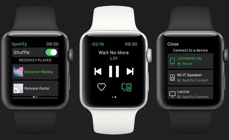 Spotify for Apple Watch 