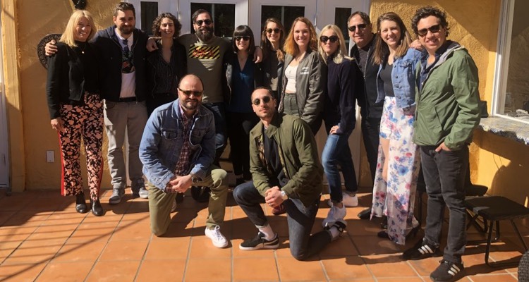 Back Left (l to r): Kim Frankiewicz (Concord Music Publishing), Benjamin Vermeil (Because Editions), Rachel Jacobson( Because Editions), Tom DeSavia (Concord), Dana Wilentz (Concord), Kourtney Kirkpatrick (Concord), Grace Adeyemo (Concord), Anna Carpenter (Concord), Michael Pizzuto (Concord), Jen Duke( Concord), Pablo Ahogado (Concord); Front (l to r): Brad Kennard (Concord)Jeremy Yohai (Concord)