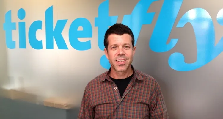 Andrew Dreskin, pictured at his pre-Eventbrite home, Ticketfly.