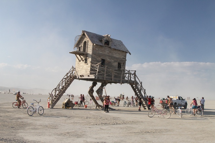 Burning Man installation