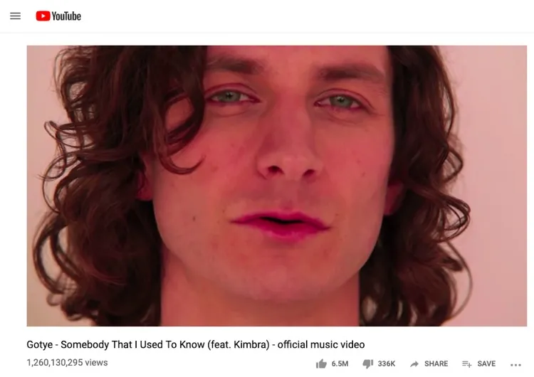 Despite Reaching 1.3 Billion Views On Youtube, Gotye Refuses To Place Ads On 'Somebody That I Used To Know'