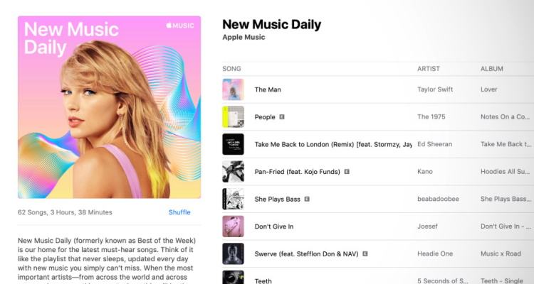 Apple Music Tries To Kill Stale Playlists With New Music Daily