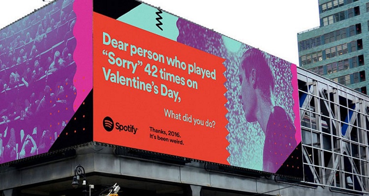 Spotify ad data