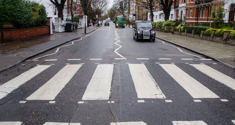 Abbey Road repainted