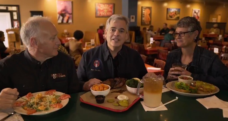 Austin Mayor Steve Adler in a promotional video clip to residents following SXSW cancellation.