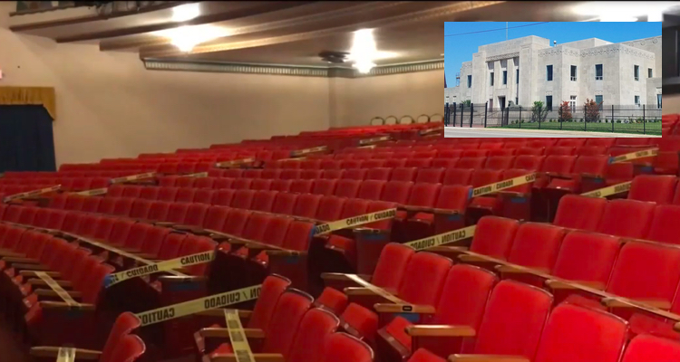TempleLive in Fort Smith, Arkansas, where Travis McCready planned to host America's first socially-distanced concert.