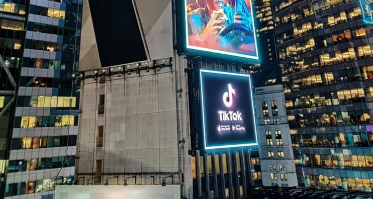 Times Square TikTok