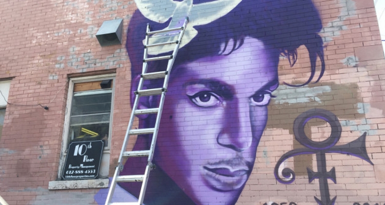 Prince statue