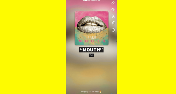 SoundCloud Snapchat