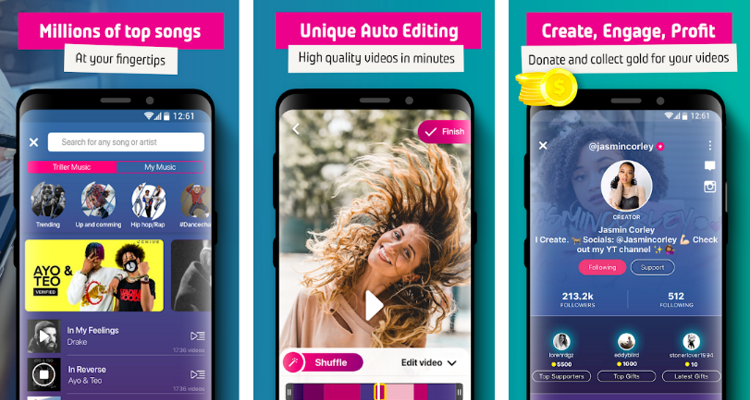 Triller app - TikTok alternatives