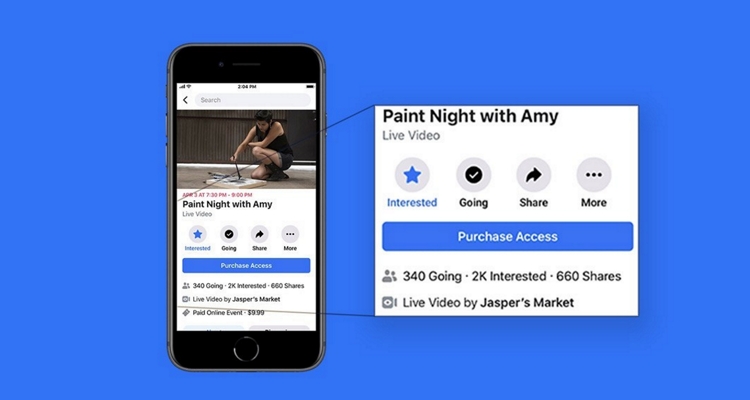 Facebook Live events Apple