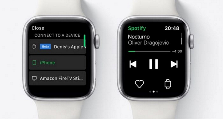 spotify apple watch