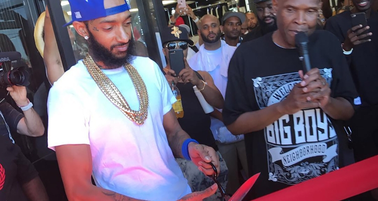 Nipsey Hussle store vandalized