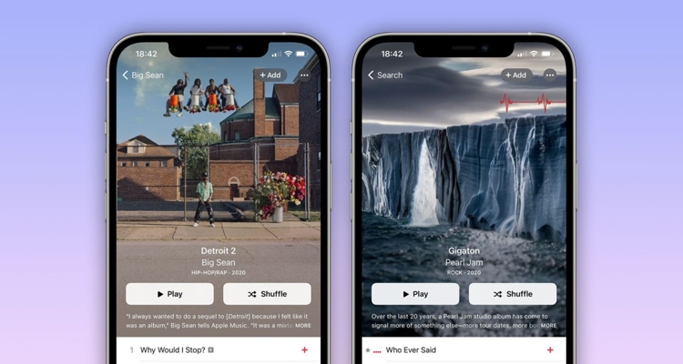 Apple Music animated album