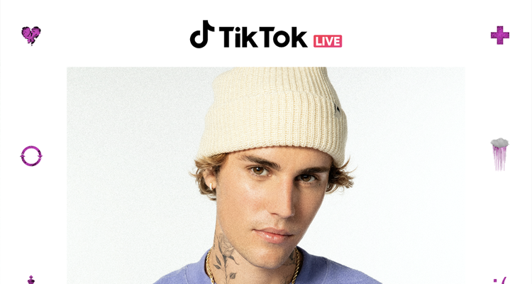 Justin Bieber TikTok record
