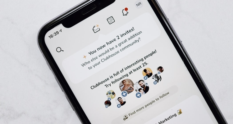 Clubhouse app on Android