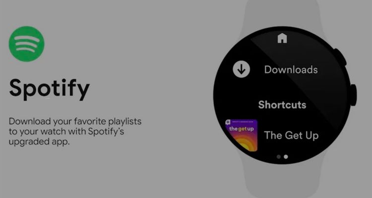 Spotify offline listening Google wear