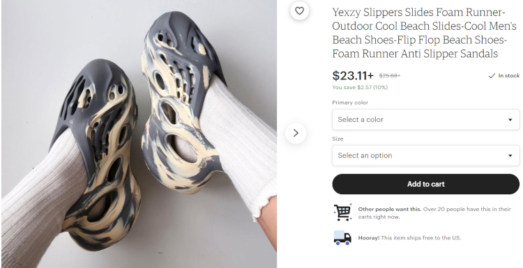 Yeezy Foam Runners