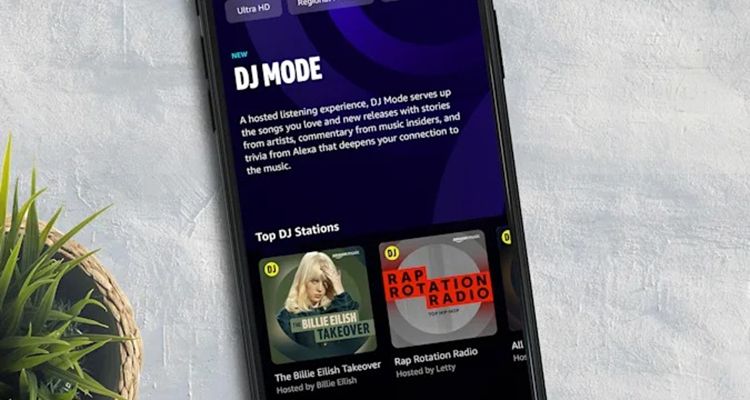 Amazon Music DJ mode