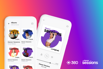 Deezer 360 sessions