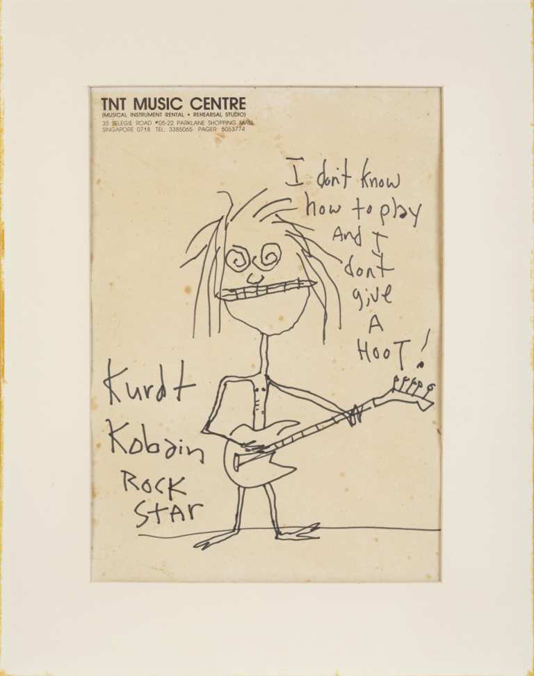 Kurt Cobain auction