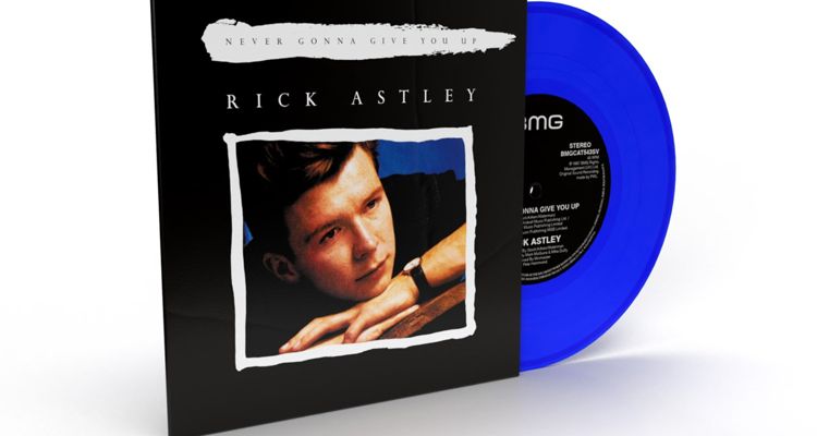 Rick Astley's Never Gonna Give You Up views