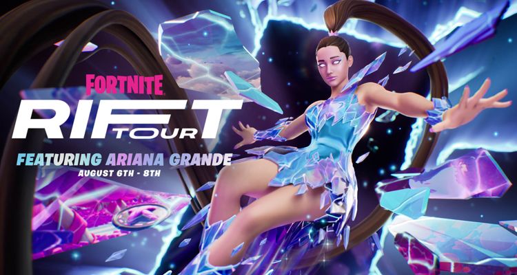 Fortnite Rift Tour Ariana Grande concert