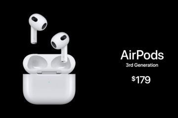 AirPods 3 spatial audio