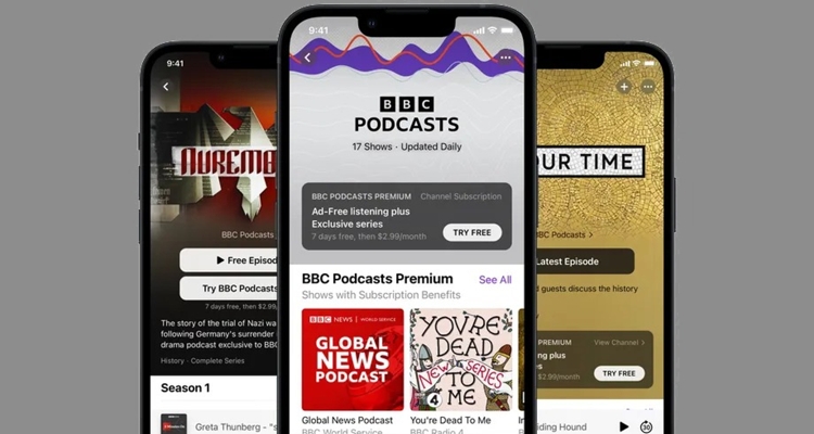Apple podcast subscriptions