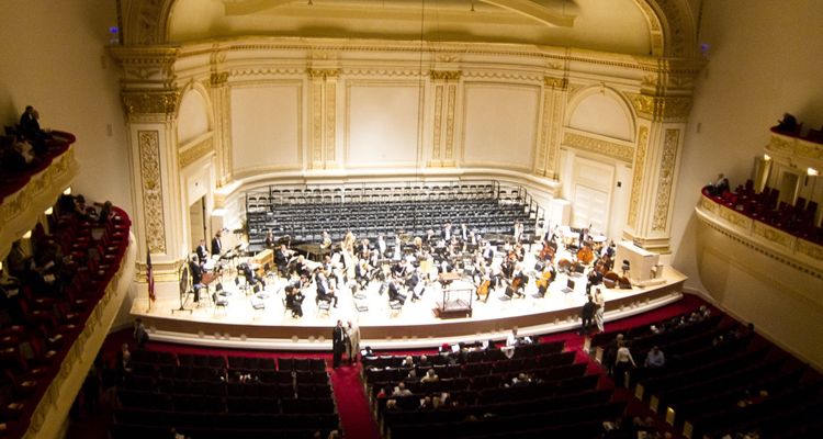 Conductor Removed Carnegie Hall