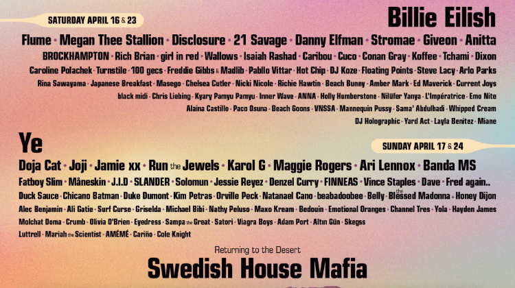 Kanye West remains on the Coachella bill despite a growing petition to have him removed (Photo Credit: Coachella)