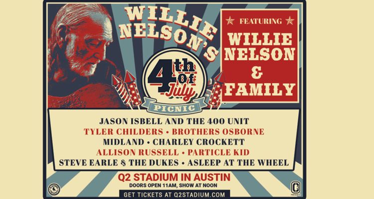 Willie Nelson July 4th