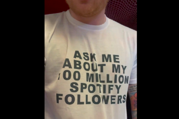 Ed Sheeran Spotify followers