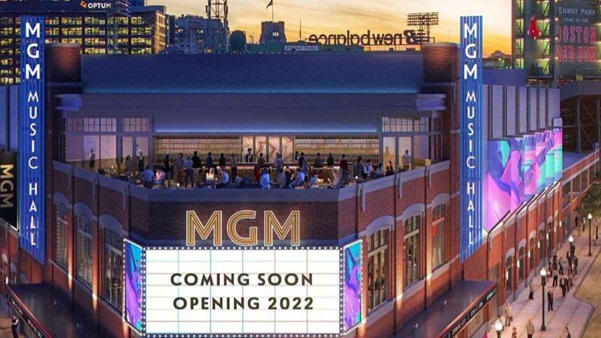 5,000Seat MGM Music Hall at Fenway in Boston Opens Doors
