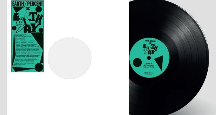 Michael Stipe bioplastic vinyl
