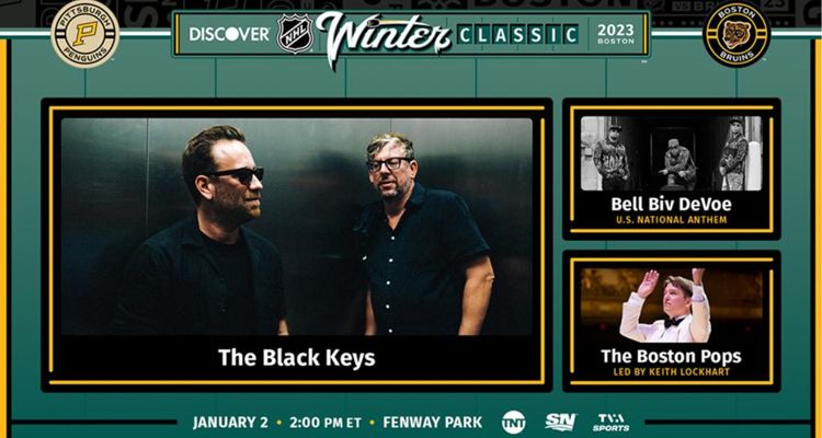 NHL Winter Classic 2023 The Black Keys