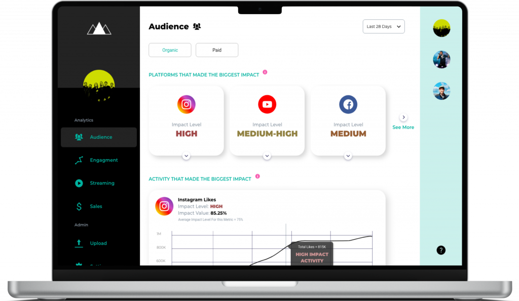 music marketing analytics immensity