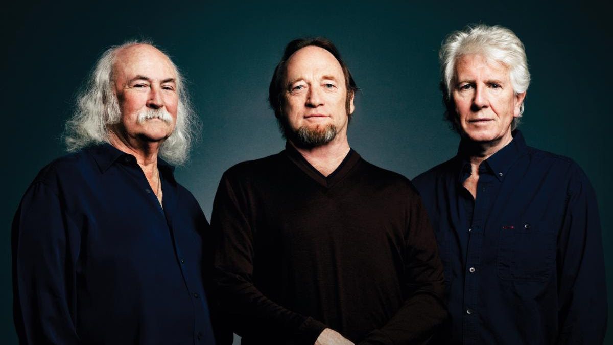 Stills, Nash & Young Pay Tribute to David Crosby