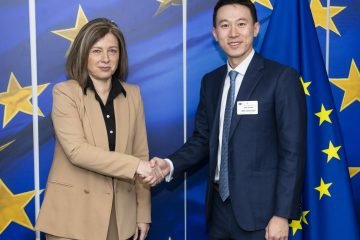 TikTok CEO meets EU officials