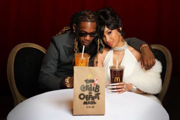 Cardi B Offset McDonald's Meal