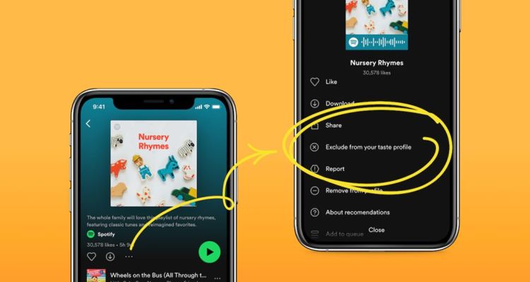 Spotify exclude playlists