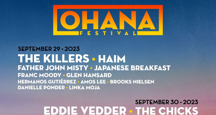 Ohana Music Fest lineup