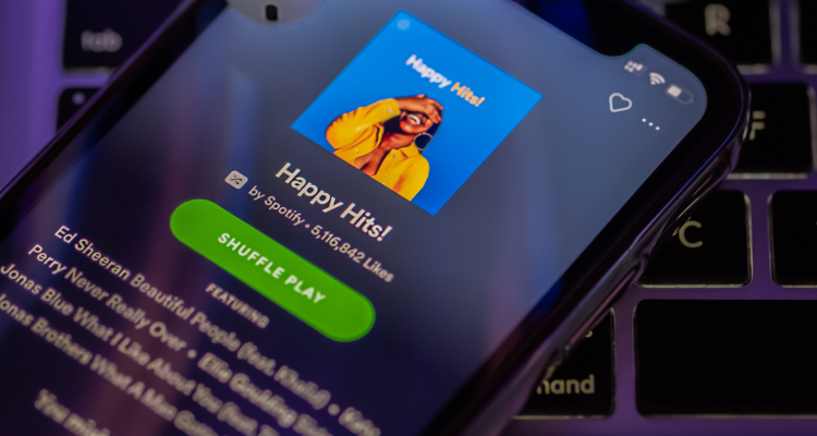 how to turn off Shuffle with Spotify