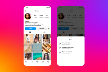 Instagram supports five links in bios now