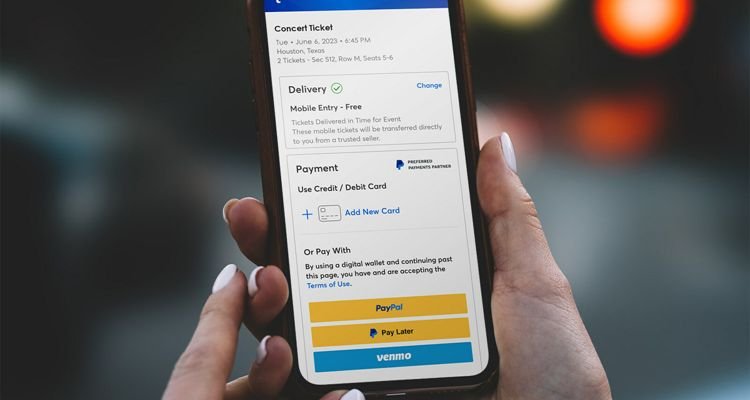 Live Nation Ticketmaster adds PayPal payment options, including Venmo