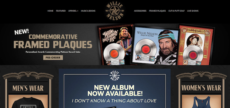 Photo Credit: Willie Nelson website managed by ONELIVE