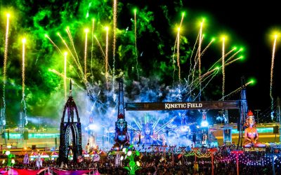 festival grounds at edc las vegas 2023