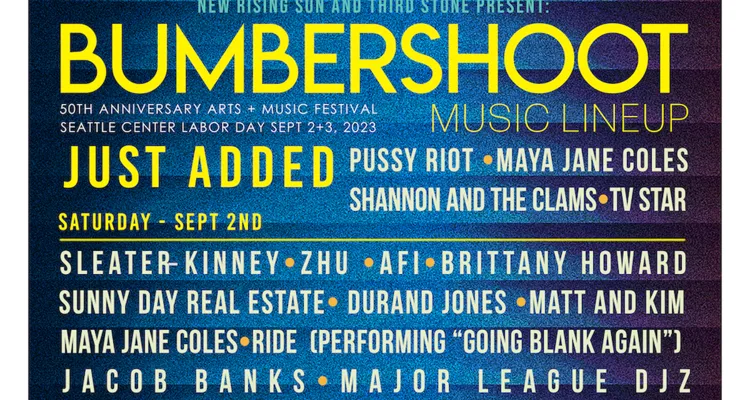 Bumbershoot lineup