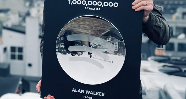 Spotify 1 billion plaque